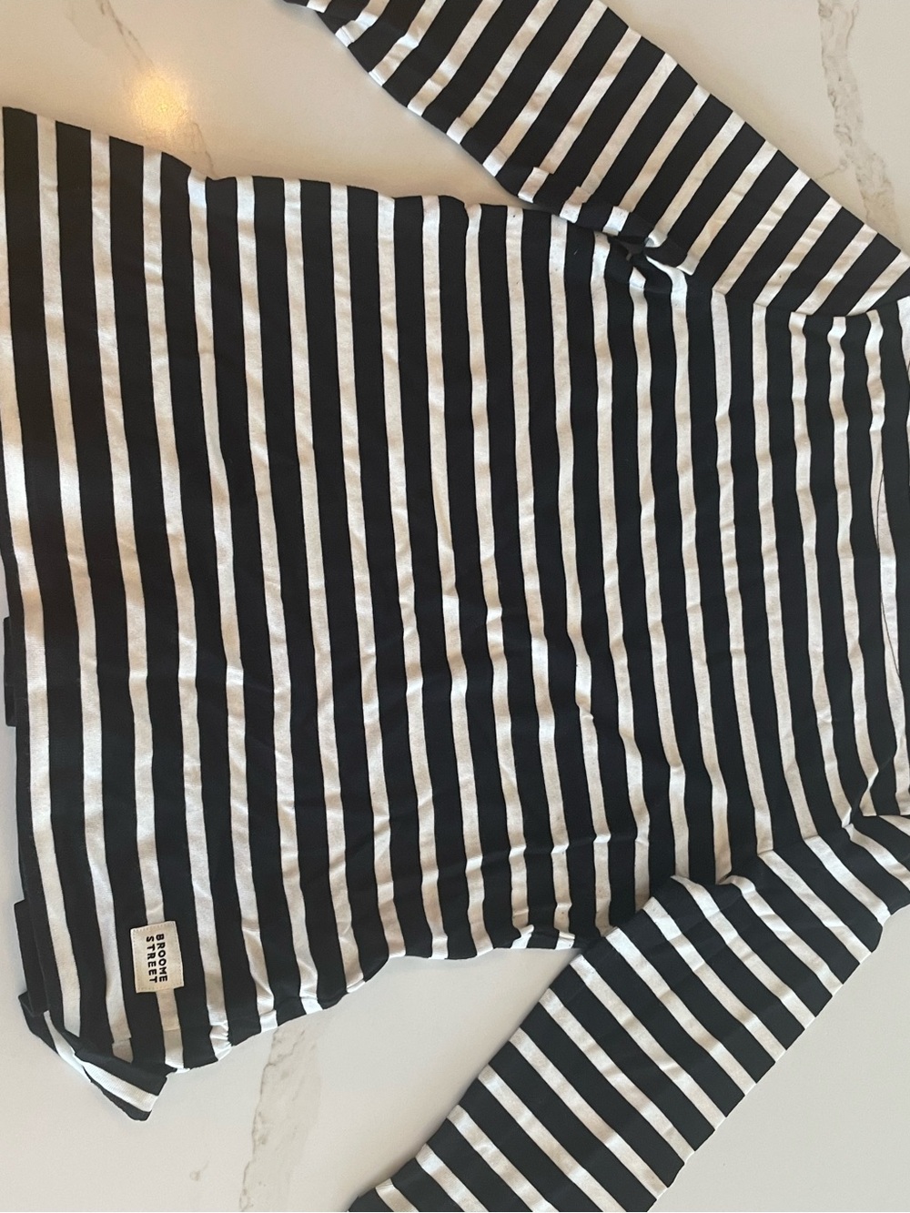 kate spade Black and White Striped Skirt